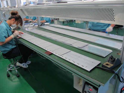 PV cell on production process